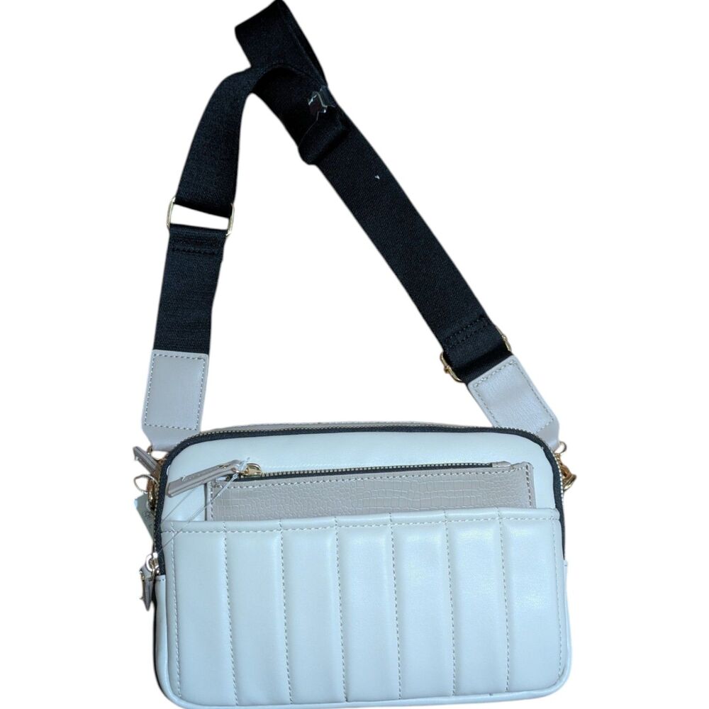 Primark Quilted Crossbody Bag w/ Wallet NWT Adjustable Strap - Picture 1 of 3